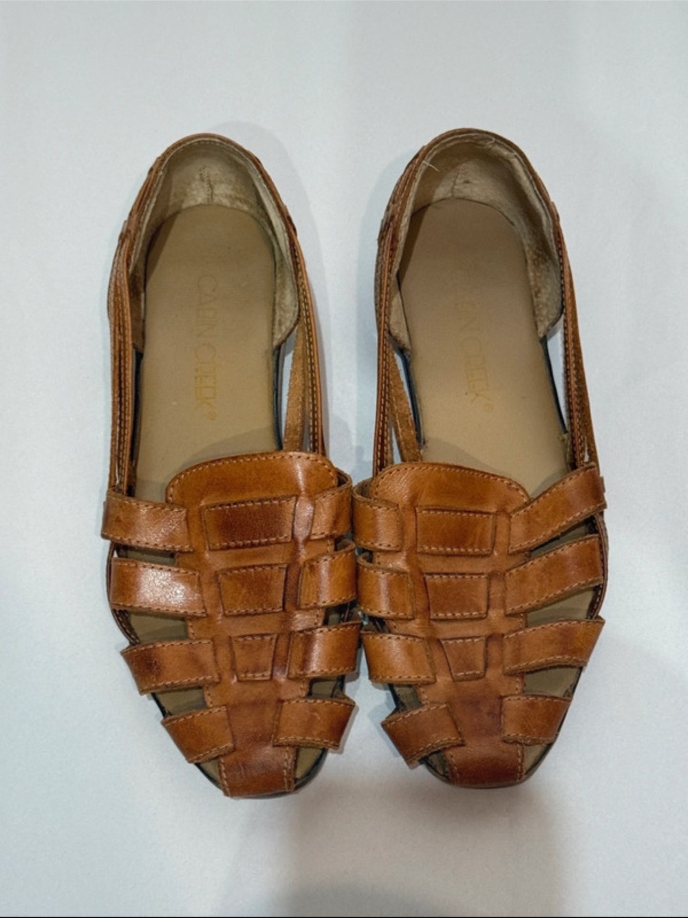Cabin Creek VTG Woven Shoes Size 7.5
